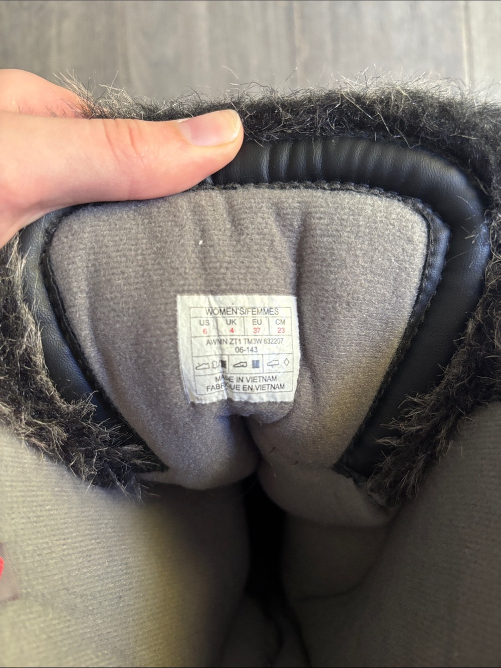 The North Face |Shellista Snow Winter Boot Waterproof Tall Lace Up Black US 6 - Picture 10 of 10